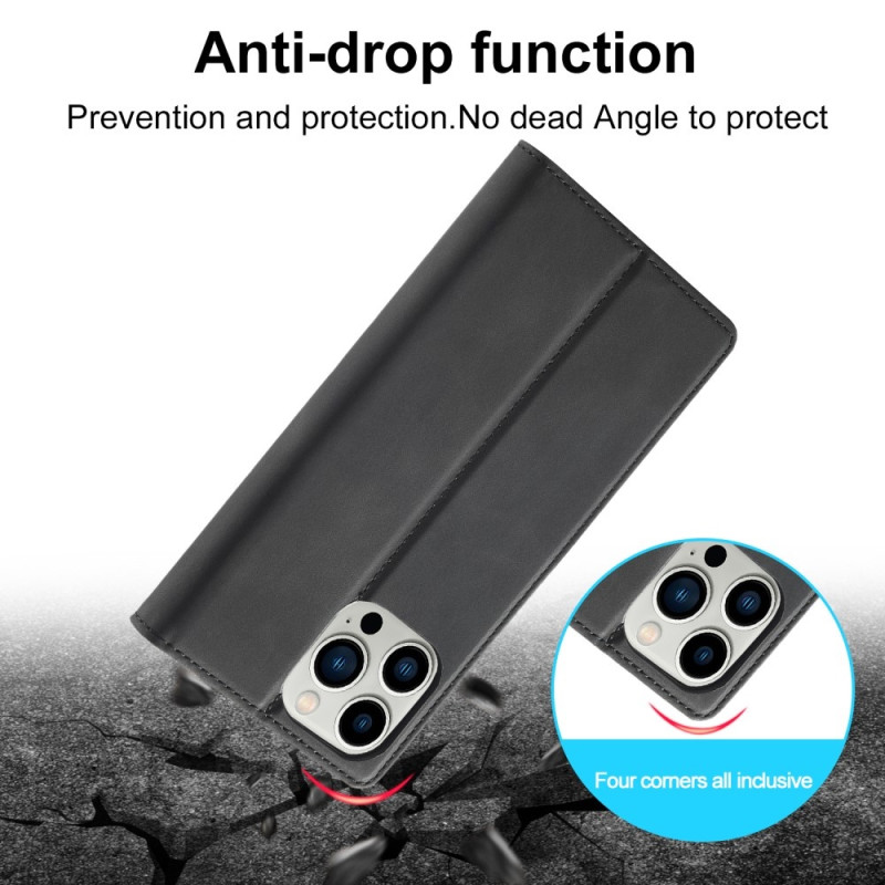 LC.IMEEKE Magnetic Phone Case for iPhone 15 Pro Max Stand Wallet Cover