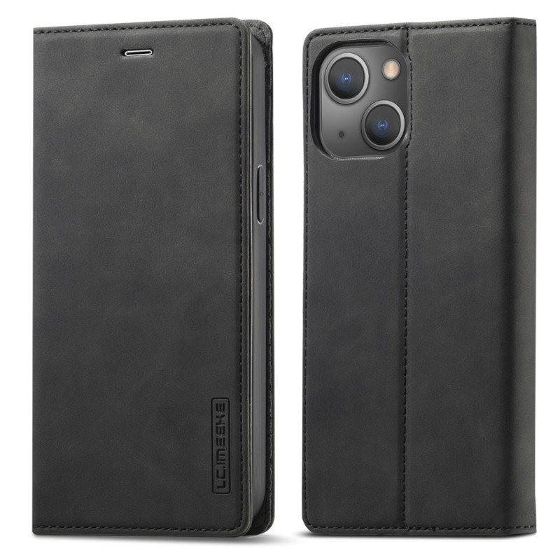 LC.IMEEKE Magnetic Phone Case for iPhone 15 Plus Stand Wallet Cover