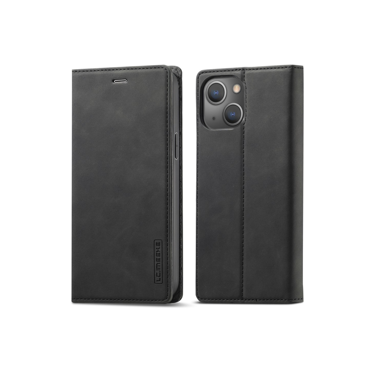 LC.IMEEKE Magnetisk telefontaske til iPhone 15 Plus Stand Wallet Cover