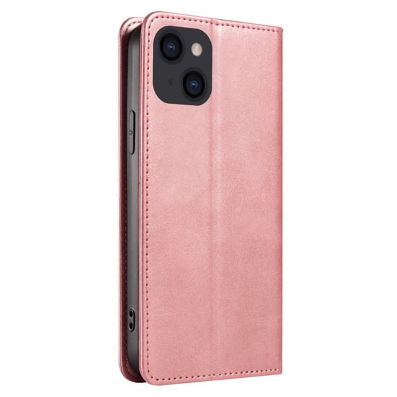 Wallet Stand Telefontaske til iPhone 15 Pro Max Cell Cell Cover - Rose Gold