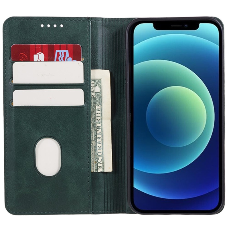Lommebokstativ Telefondeksel til iPhone 15 Pro - Grønn