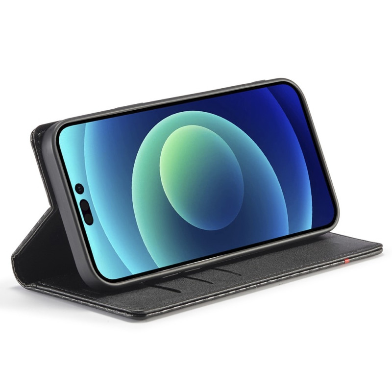 LC.IMEEKE lompakkokotelo iPhone 15 Pro - musta