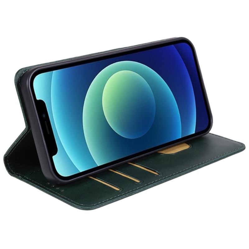 Wallet Stand Telefontaske til iPhone 15 Plus Cell Cover - Grøn