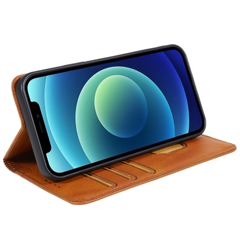 Wallet Stand Telefontaske til iPhone 15 Plus Cell Cover - Brun