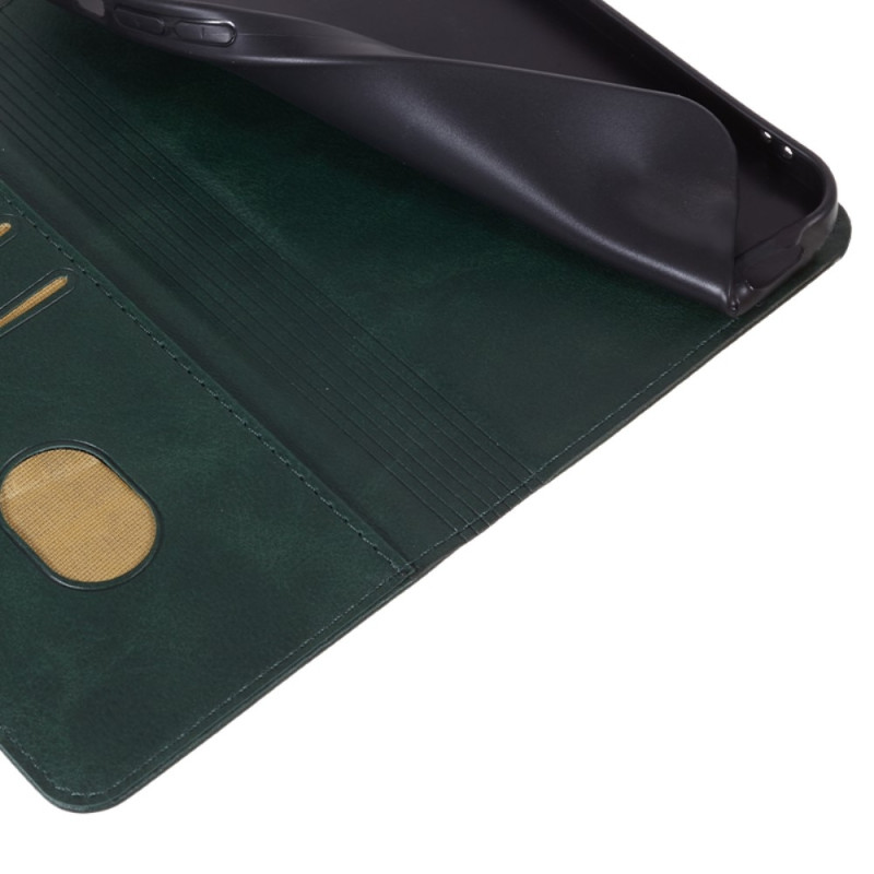 Wallet Stand Phone Case for iPhone 15 Cell Cover - Green