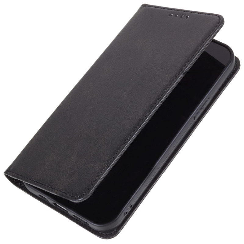Wallet Stand Phone Case for iPhone 15 Plus Cell Cover - Black