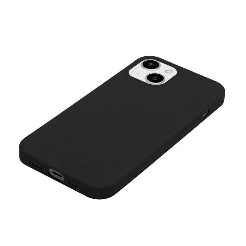 For iPhone 15 Plus Slim Fit TPU Phone Case Soft back Cover - Black