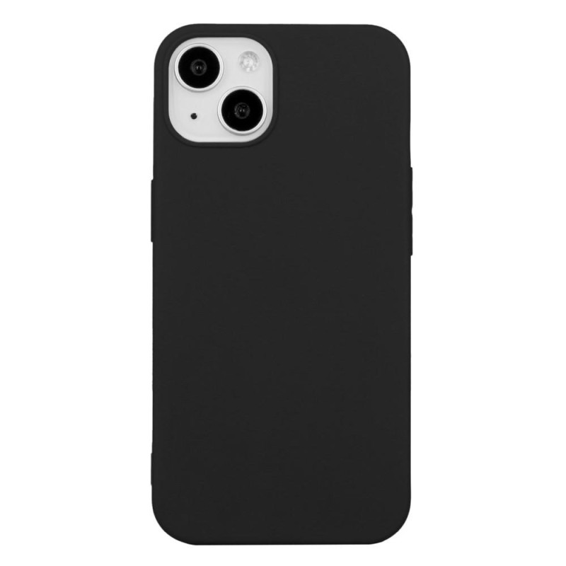 Til iPhone 15 Slim Fit Cover TPU - deksel Myk - Svart