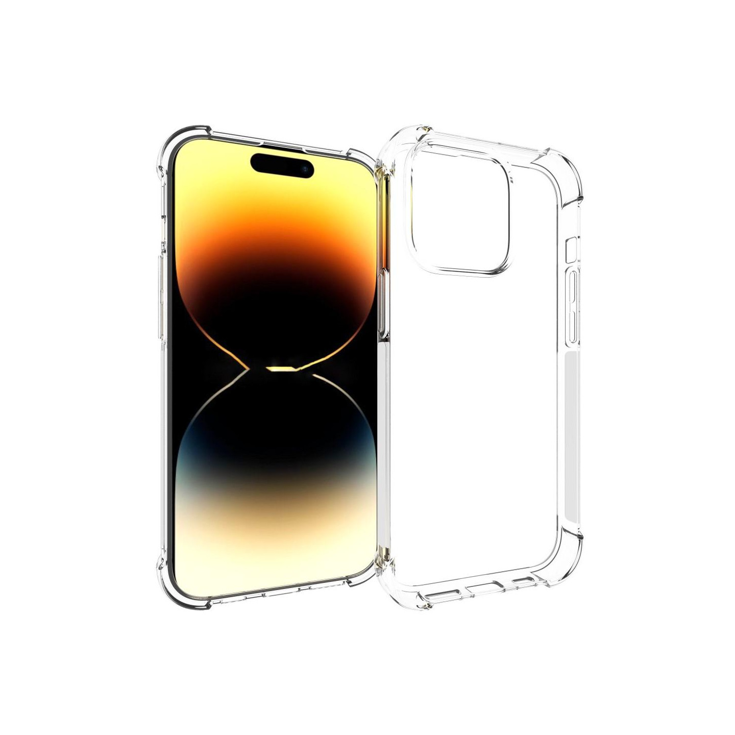 Til iPhone 15 Pro TPU+Akryl Anti - Drop Telefontaske