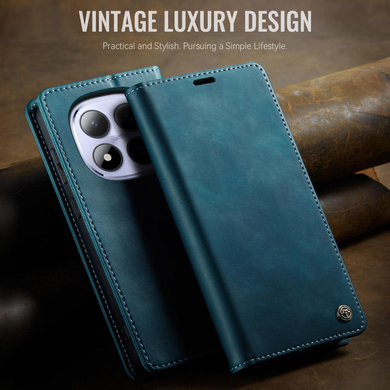 CASEME Retro Etui med Lommebok til Xiaomi Redmi Note 15 Pro 5G