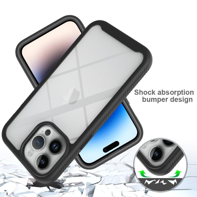 For iPhone 15 Pro Max Full Protection Phone Case 3 - in - 1 + Screen Protector