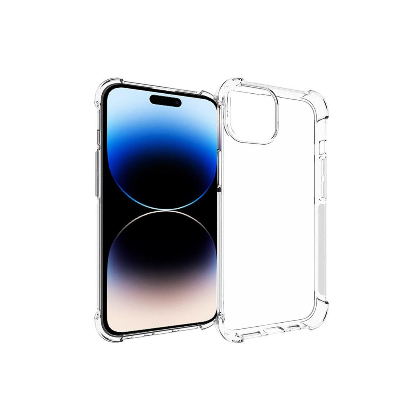 For iPhone 15 Plus TPU + Acrylic Anti - drop Phone Case Cover