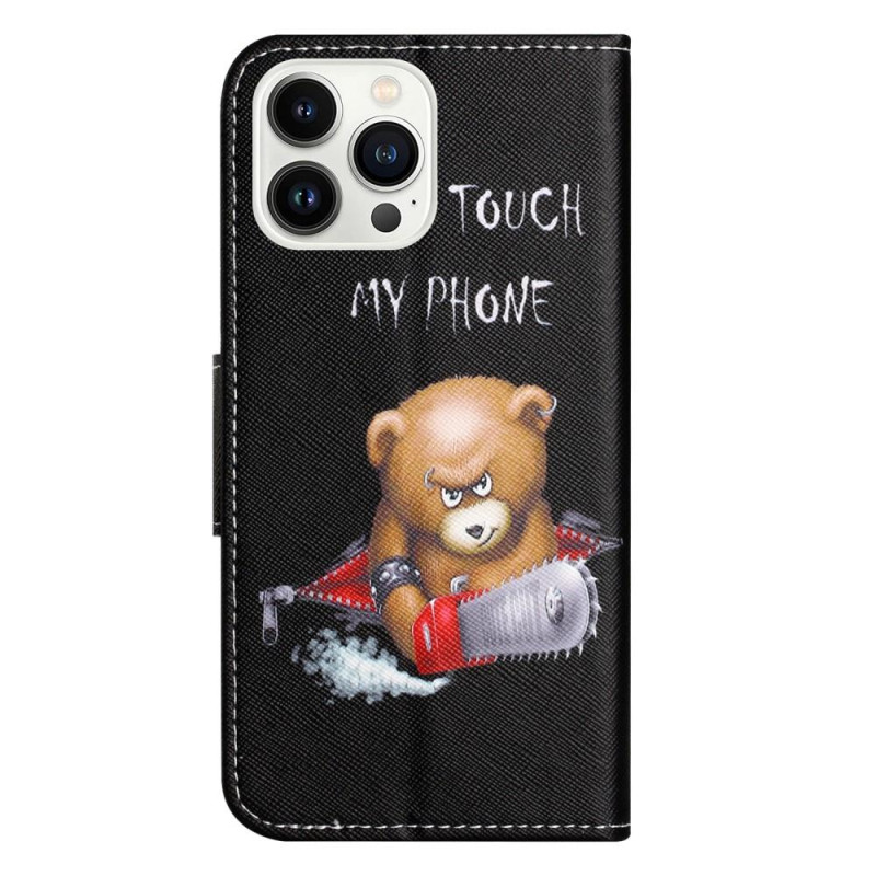 Til iPhone 15 Pro Wallet Stand Case Telefoncover - Bjørn