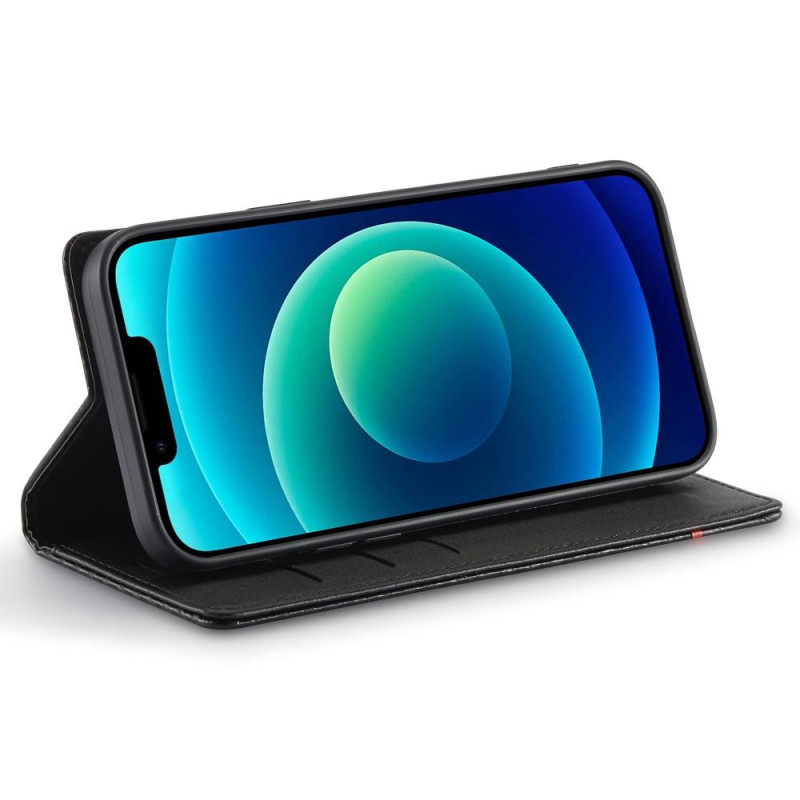 LC.IMEEKE Wallet Case for iPhone 15 Plus - Black