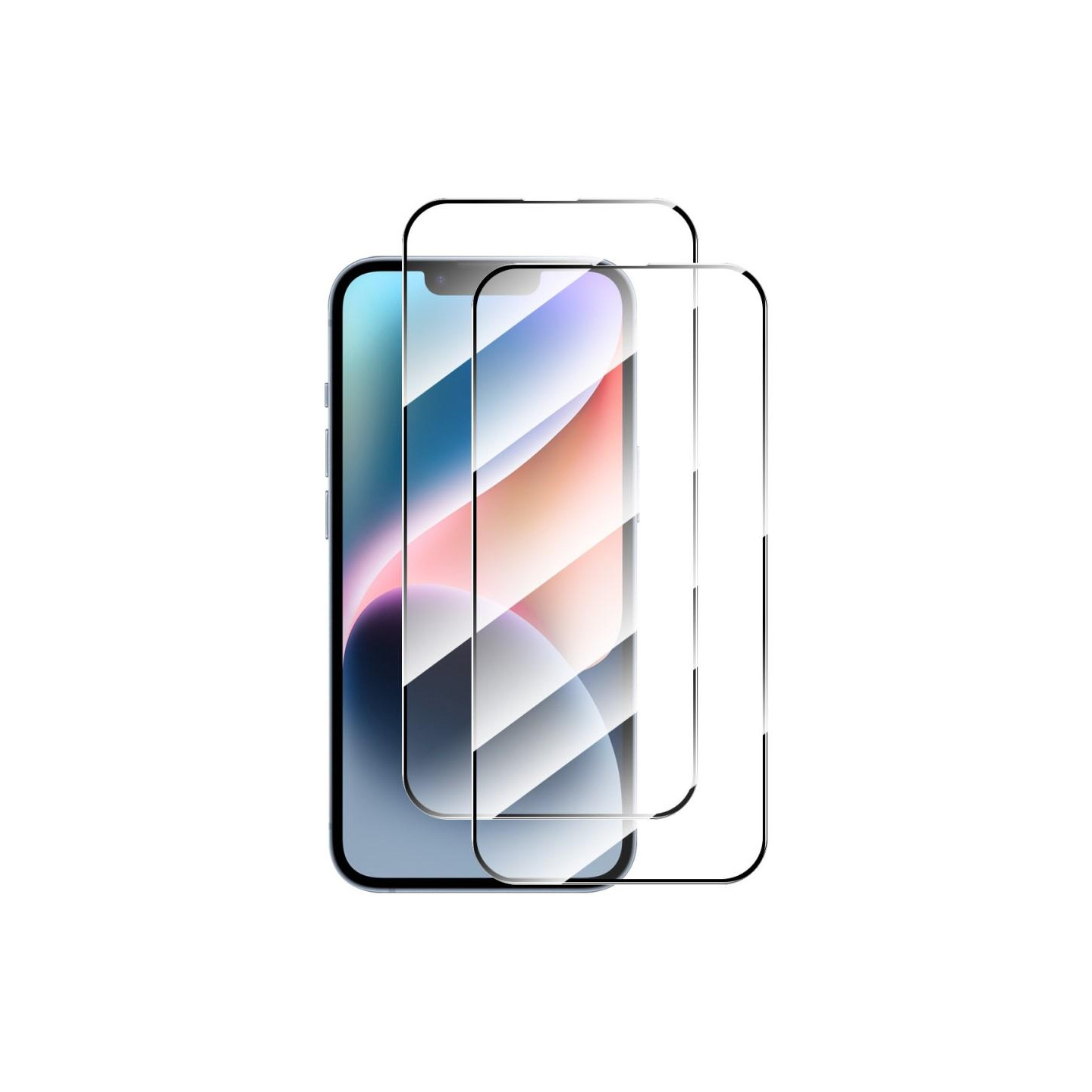 ENKAY HAT PRINCE Herdet Glass til iPhone 15 Glass Skjermbeskytter 2stk