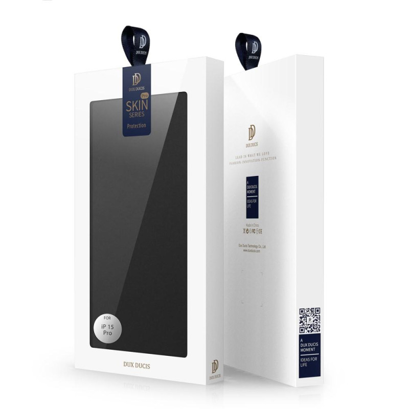 DUX DUCIS Skin Pro - sarja iPhone 15 Pro Max - Musta