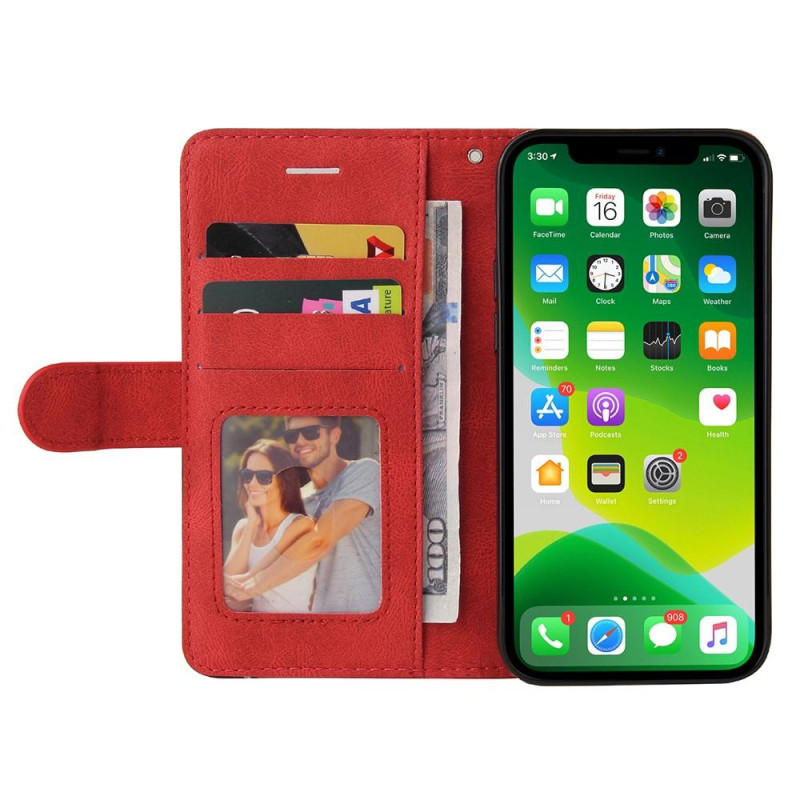 KT Lommebok - deksel til iPhone 15 - Rød