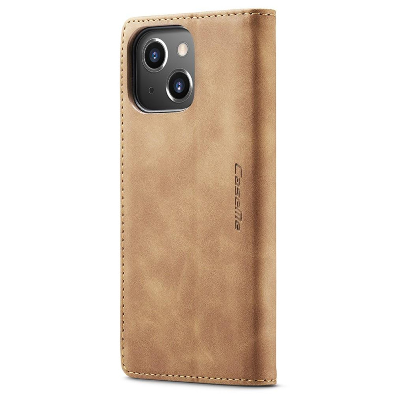 CASEME Lommebok - deksel iPhone 15 Plus - Brun