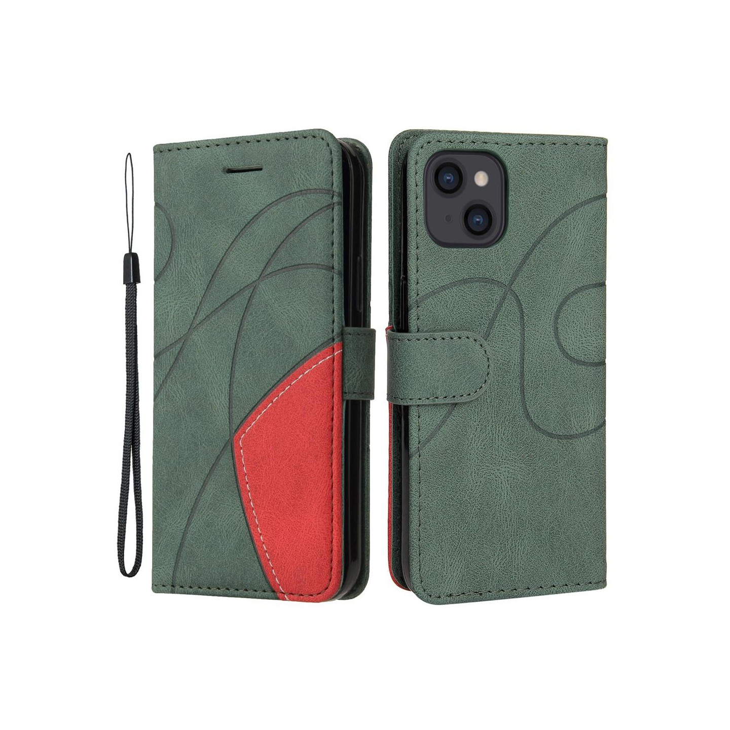 Til iPhone 15 KT Series - 1 Dobbeltfarvet etui