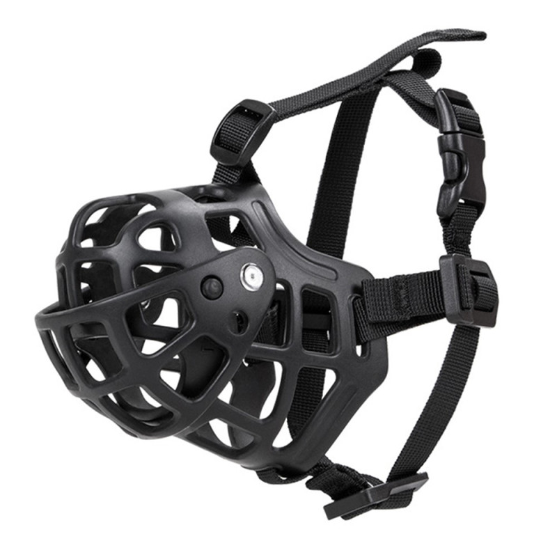 Anti-bite Muzzle Silicone Pet Dog Anti-Barking Mouth Guard Size S