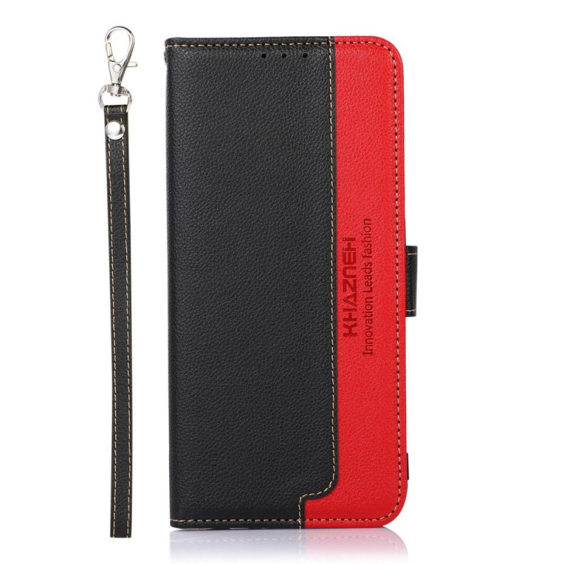 KHAZNEH Phone Cover to Xiaomi 12T 5G / 12T Pro 5G - Black/Red