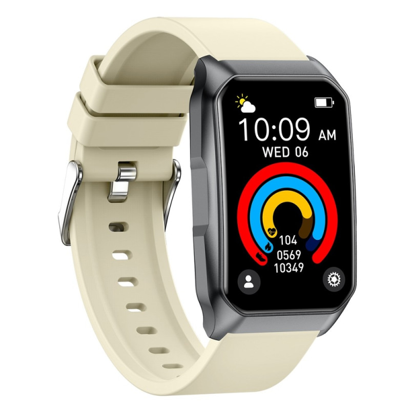 Smart Watch Call Bluetooth Health Monitor Fitness Tracker Smartwatch - Yellow