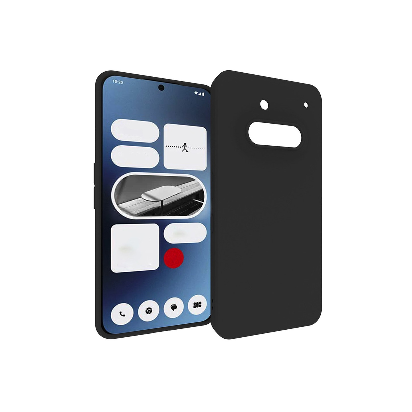 For Nothing Phone (3a) Case Matte Finish Soft TPU Phone Cover