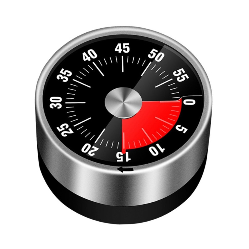 Køkkenur Timer Magnetisk mekanisk til at holde tilberedningstid