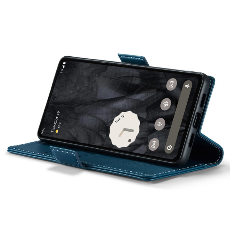 CASEME Retro Lompakkokotelo Pixel 8 Pro - Sininen