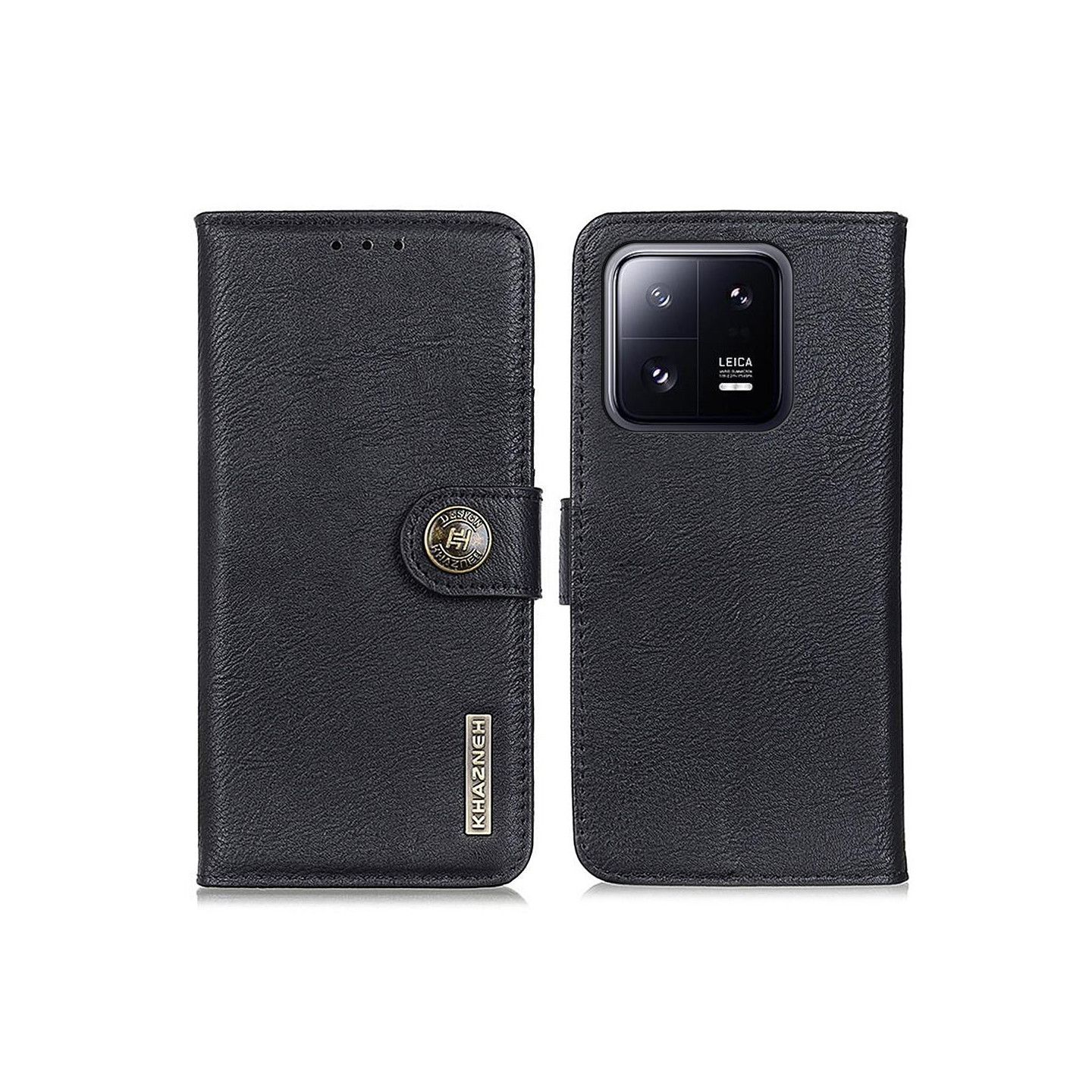 Xiaomi 13 5G KHAZNEH Lompakkoteline - Musta