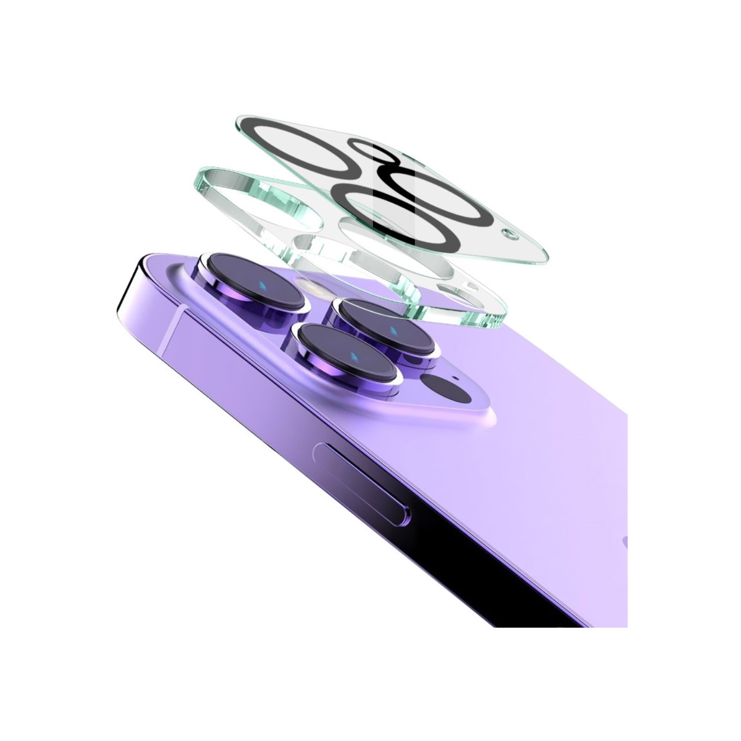 IMAK For iPhone 16 Pro / 16 Pro Max Integrated Camera Lens Film Tempered Glass