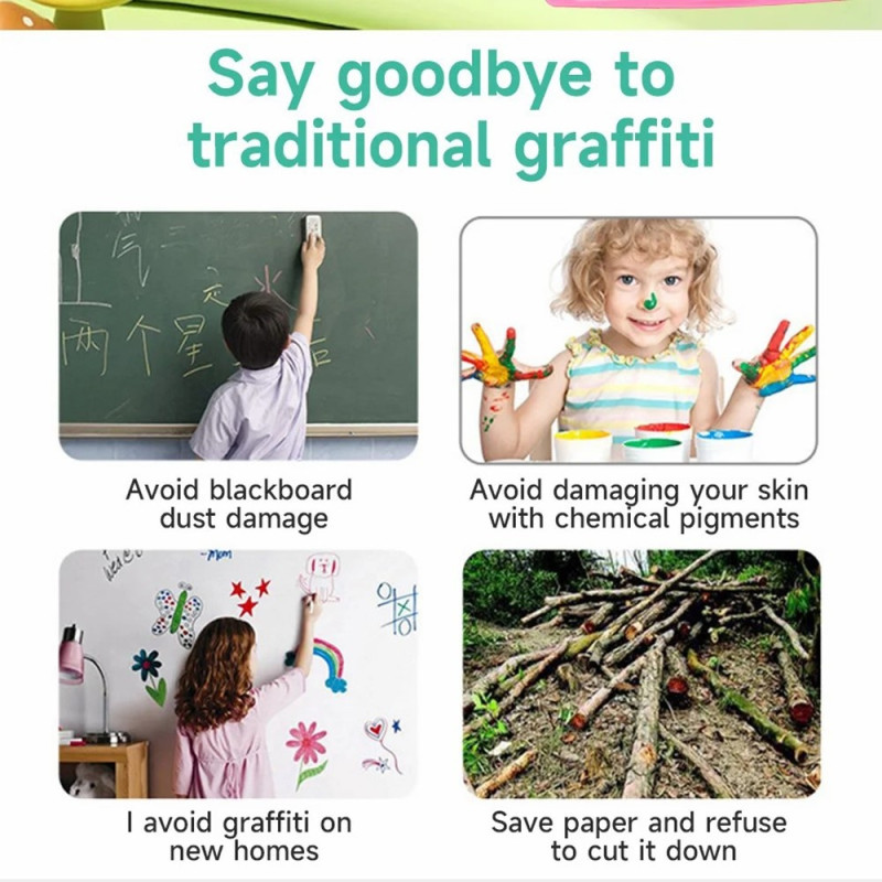 10 tuuman LCD - kirjoituslehtiö piirustusalusta Doodle - alusta