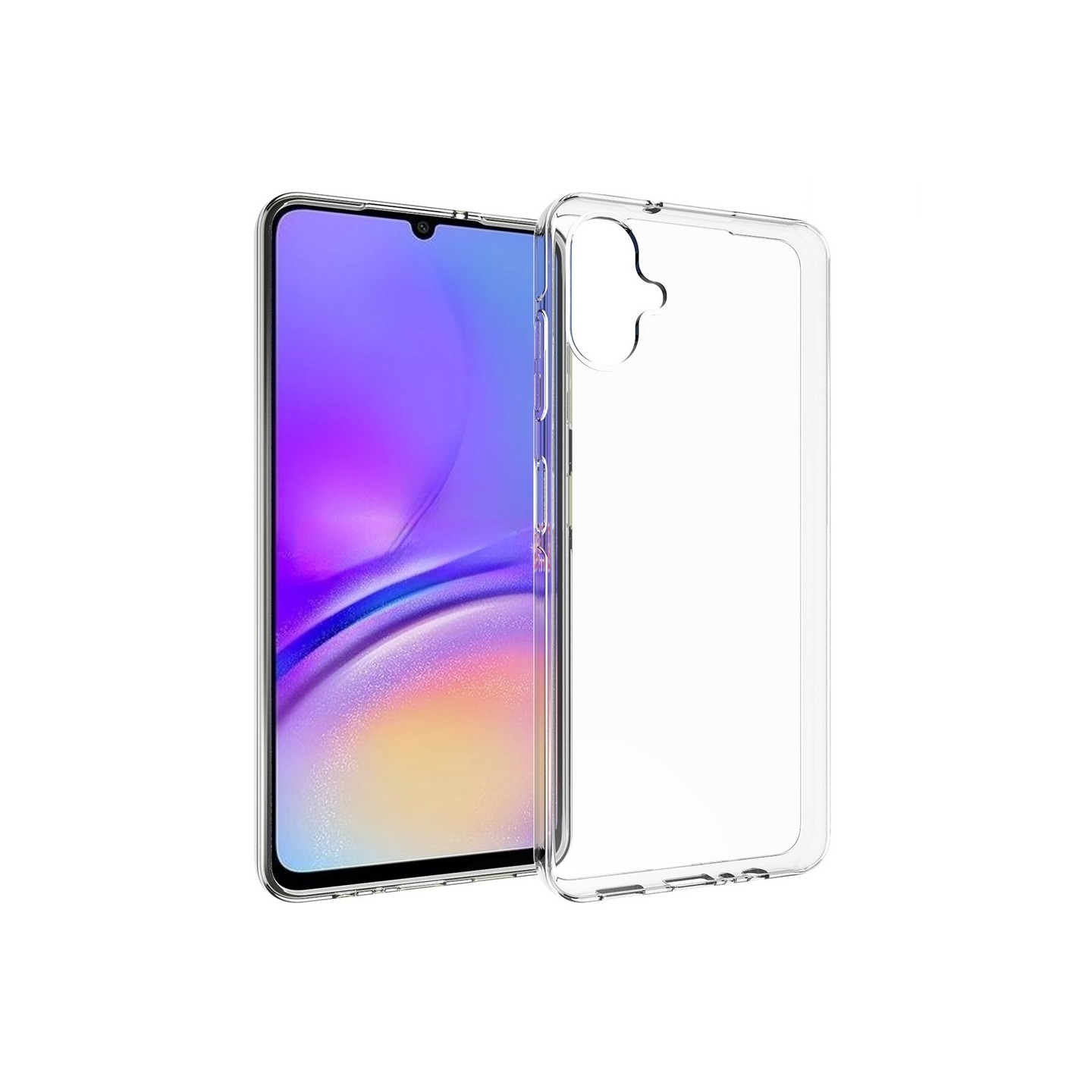 Samsung Galaxy A06 -kuoren TPU-suojus takana