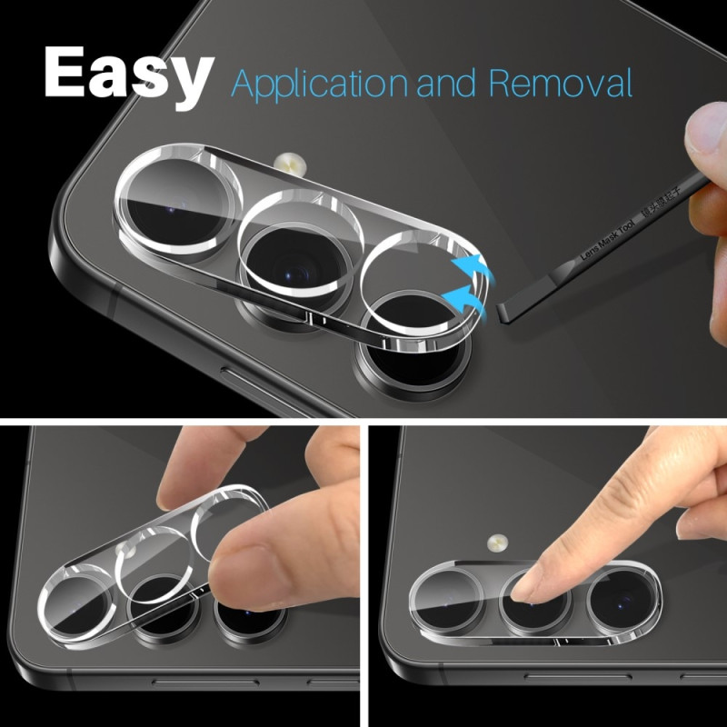 NORTHJO Samsung Galaxy S25 Karkaistu Lasi Kameran Linssinsuoja