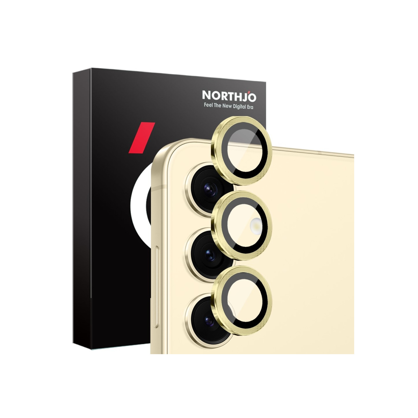 NORTHJO For Samsung Galaxy S25+ Tempered Glass Camera Lens