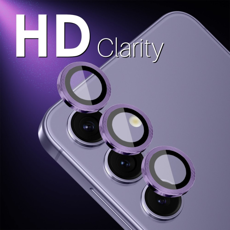 NORTHJO For Samsung Galaxy S25 Tempered Glass Camera Lens
