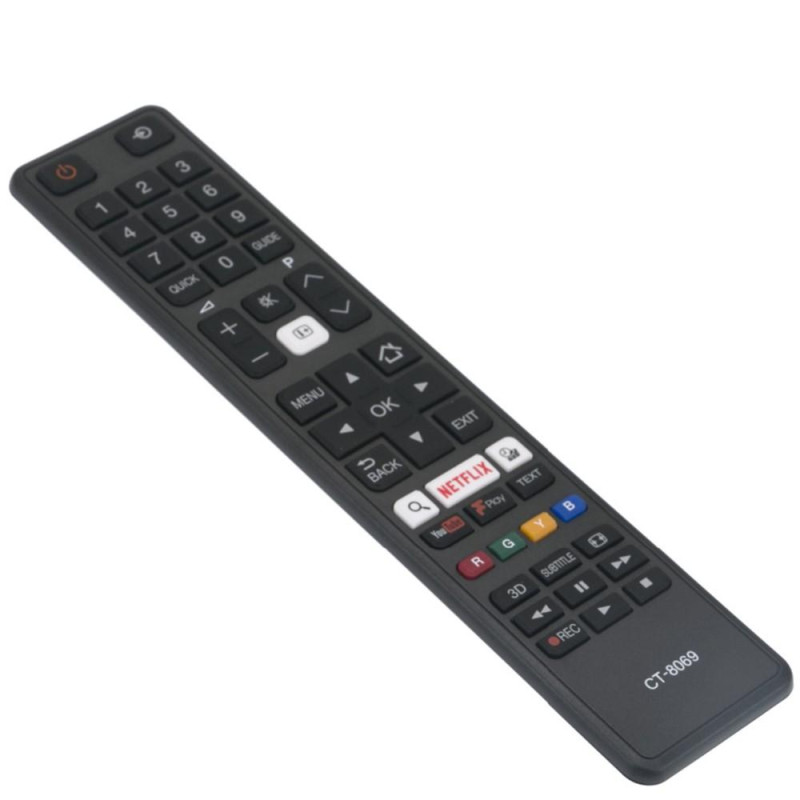 CT - 8069 TV Remote Control Replacement for Toshiba Smart TV