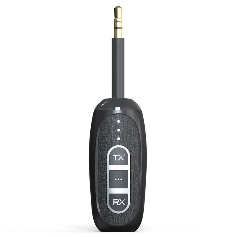 Bluetooth 5.4 Transmitter Receiver Low Latency 3.5mm Wireless Audio Adapter