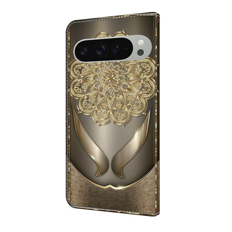 Google Pixel 10 Pro XL Lompakkokotelo Kuviopainettu PU-nahka Flip Teline Puhelinkotelo