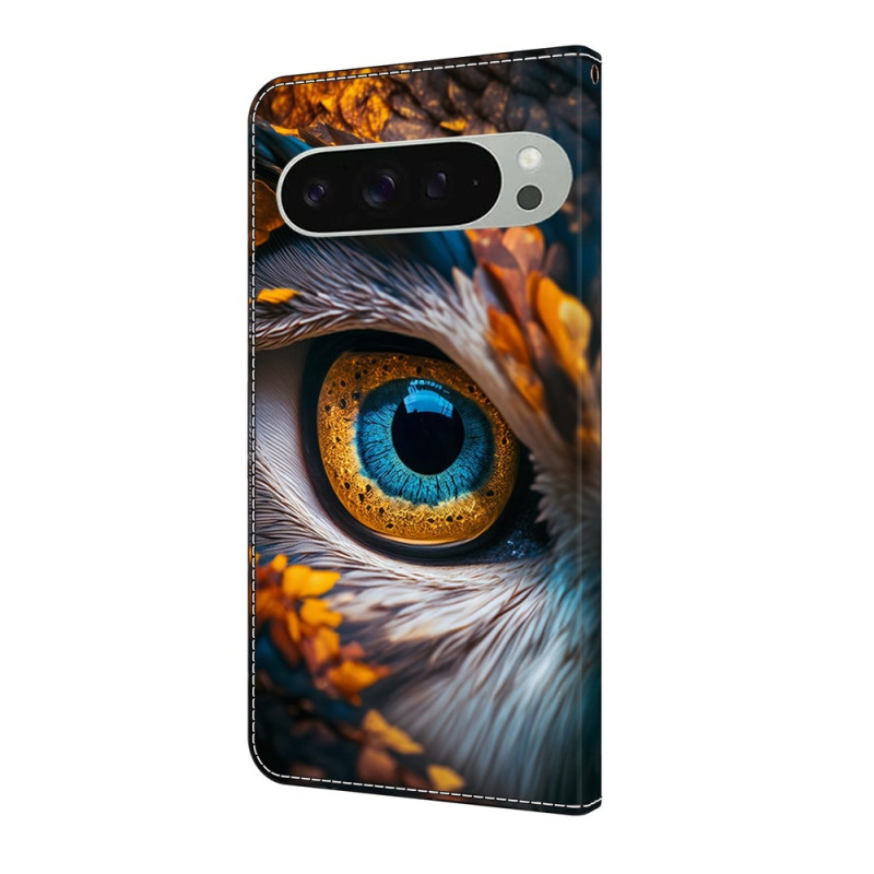 Til Google Pixel 10 Pro XL Pung Cover Mønsterprint PU-læder Flip Stand Mobilcover