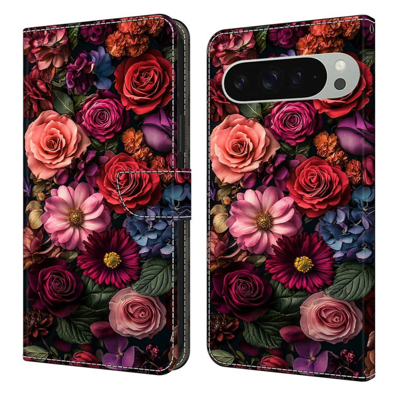 For Google Pixel 10 Pro XL Lommebokdeksel Mønstertrykk PU-skinn Flip Stativ Mobildeksel