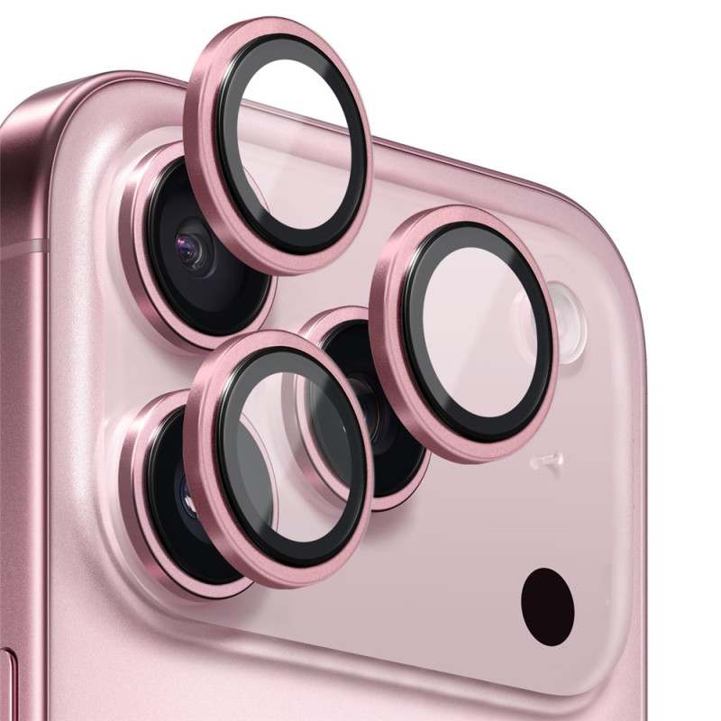 NORTHJO For iPhone 17 Pro Max / iPhone 17 Pro Kameralinsebeskytter Herdet Glass Metallring