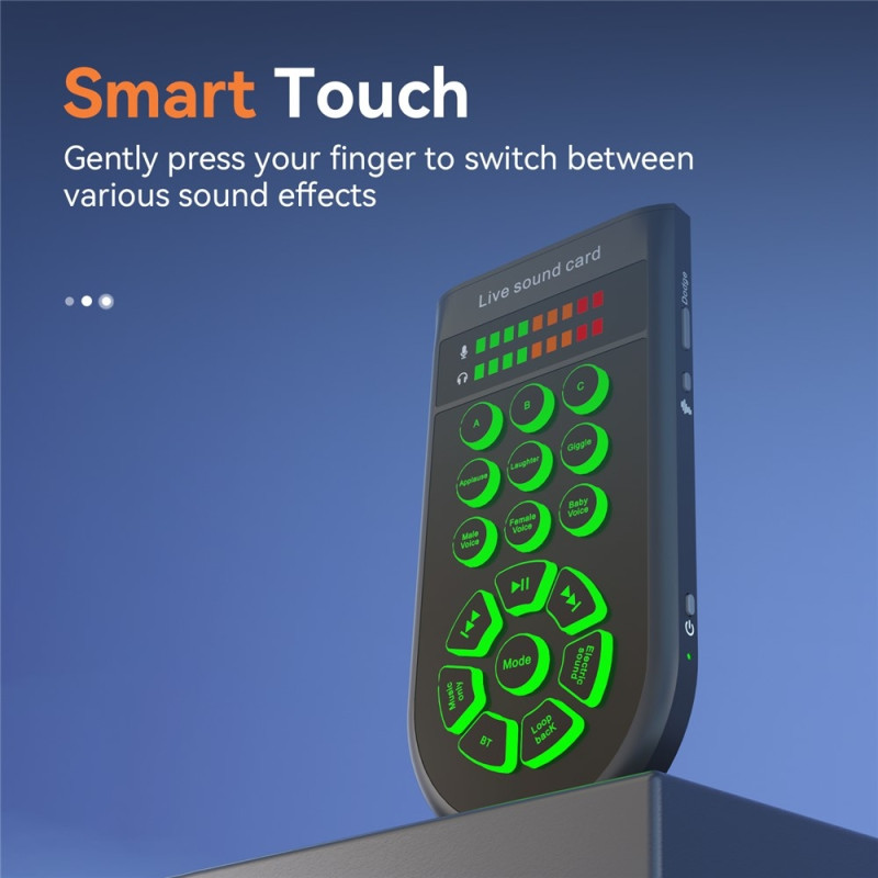 Äänenvaihtaja Puhelin Tietokone Karaoke Tallennus Suoratoisto Pelaaminen