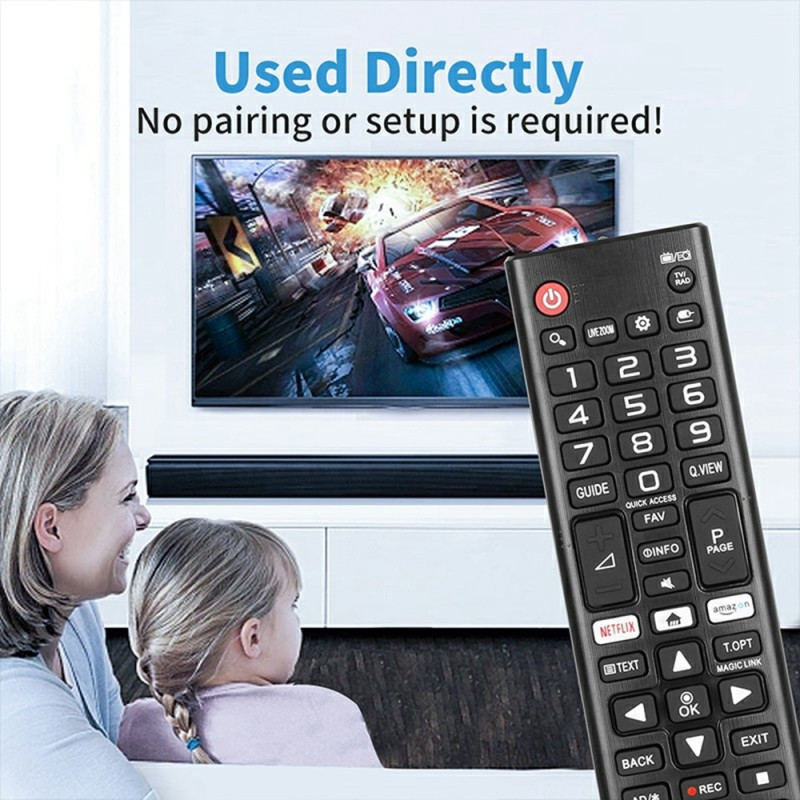 Television kaukosäädin Korvaa AKB75095304 LG TV:lle