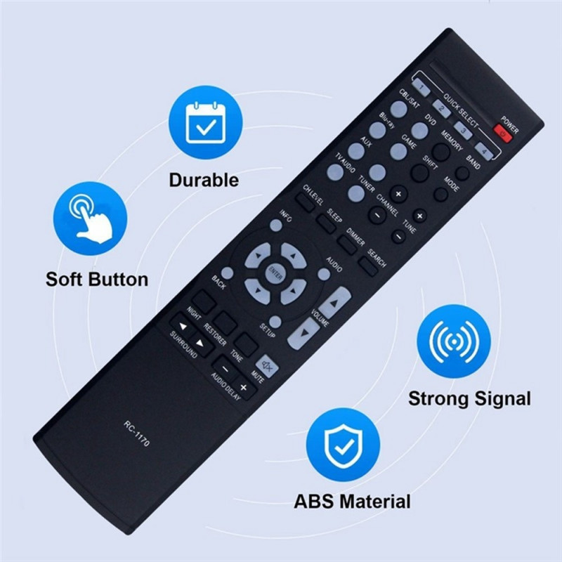 Fjernbetjening Udskiftning RC-1170 til DENON AV Receiver