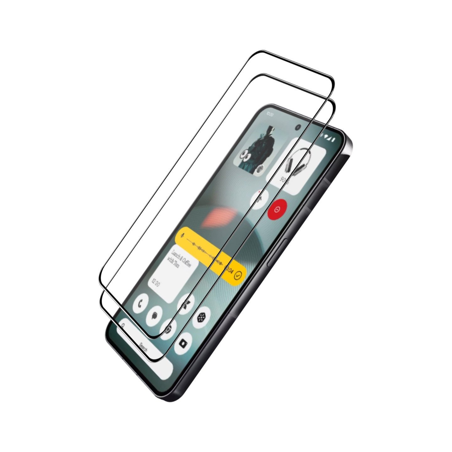 ENKAY Näytönsuoja Nothing Phone (3a) Lite 5G 2 kpl karkaistu lasi