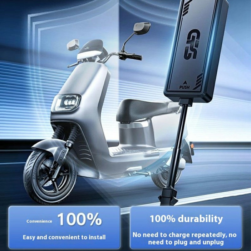 GPS Tracker Tyverisikring 4G tracker motorcykel bil osv. placeringsenhed