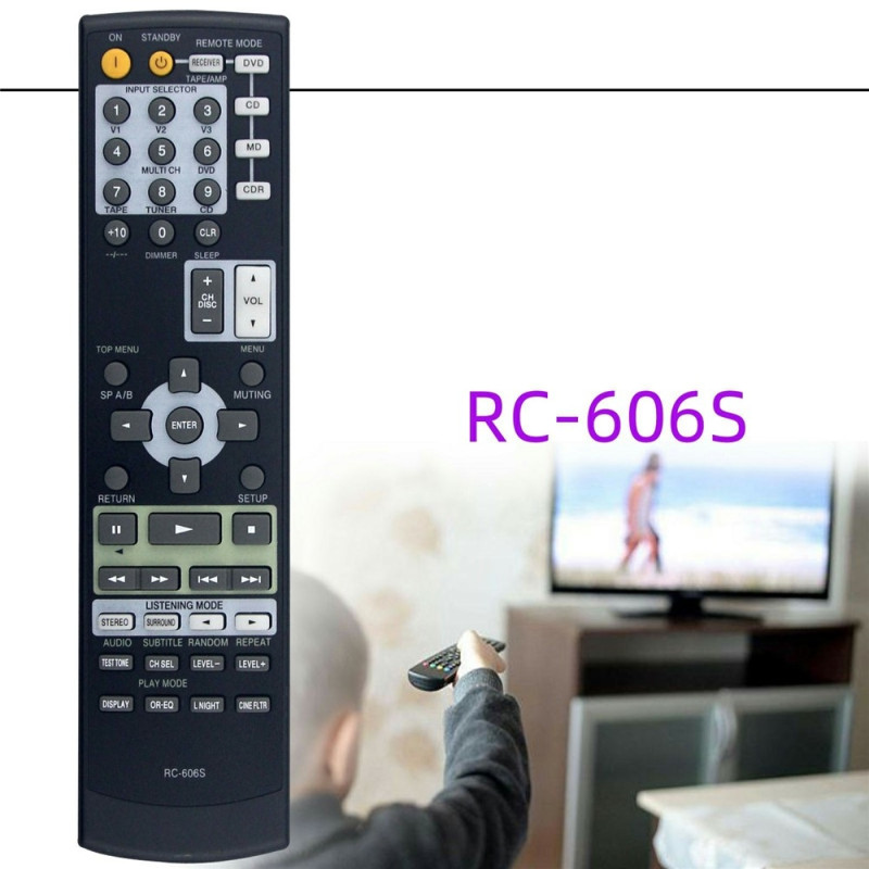 Kaukosäätimen vaihto RC-606S Onkyo-vahvistimelle