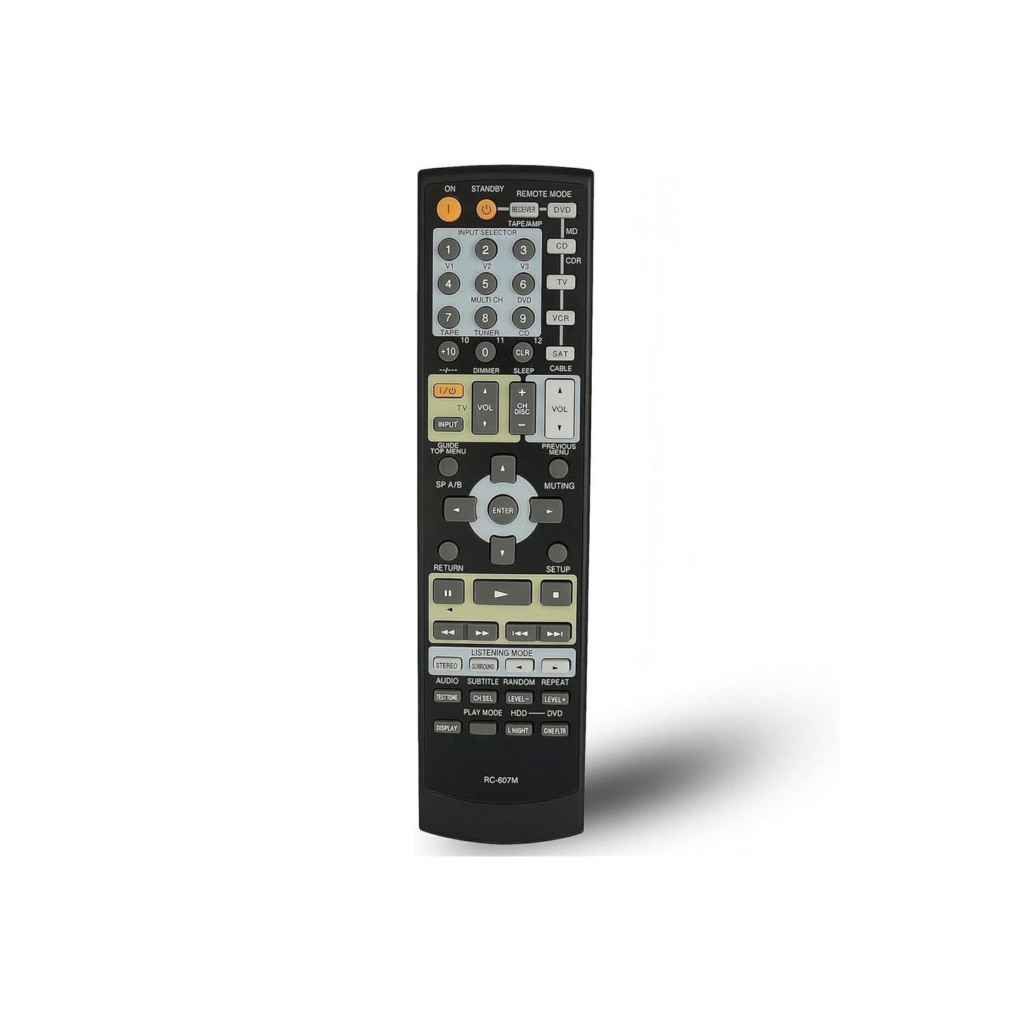 Kaukosäätimen vaihto RC-607M Onkyo-vahvistimelle