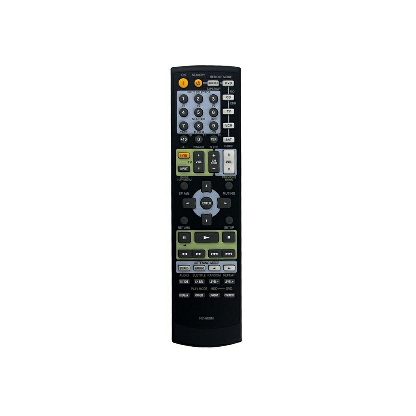 Remote Control Replacement RC-608M For Onkyo Amplifier